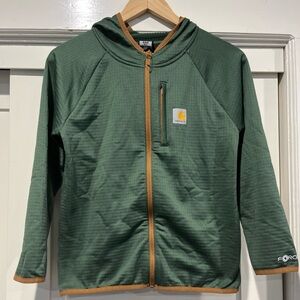Carhartt Kids Force full zip Hooded Jacket Medium New wout tags
